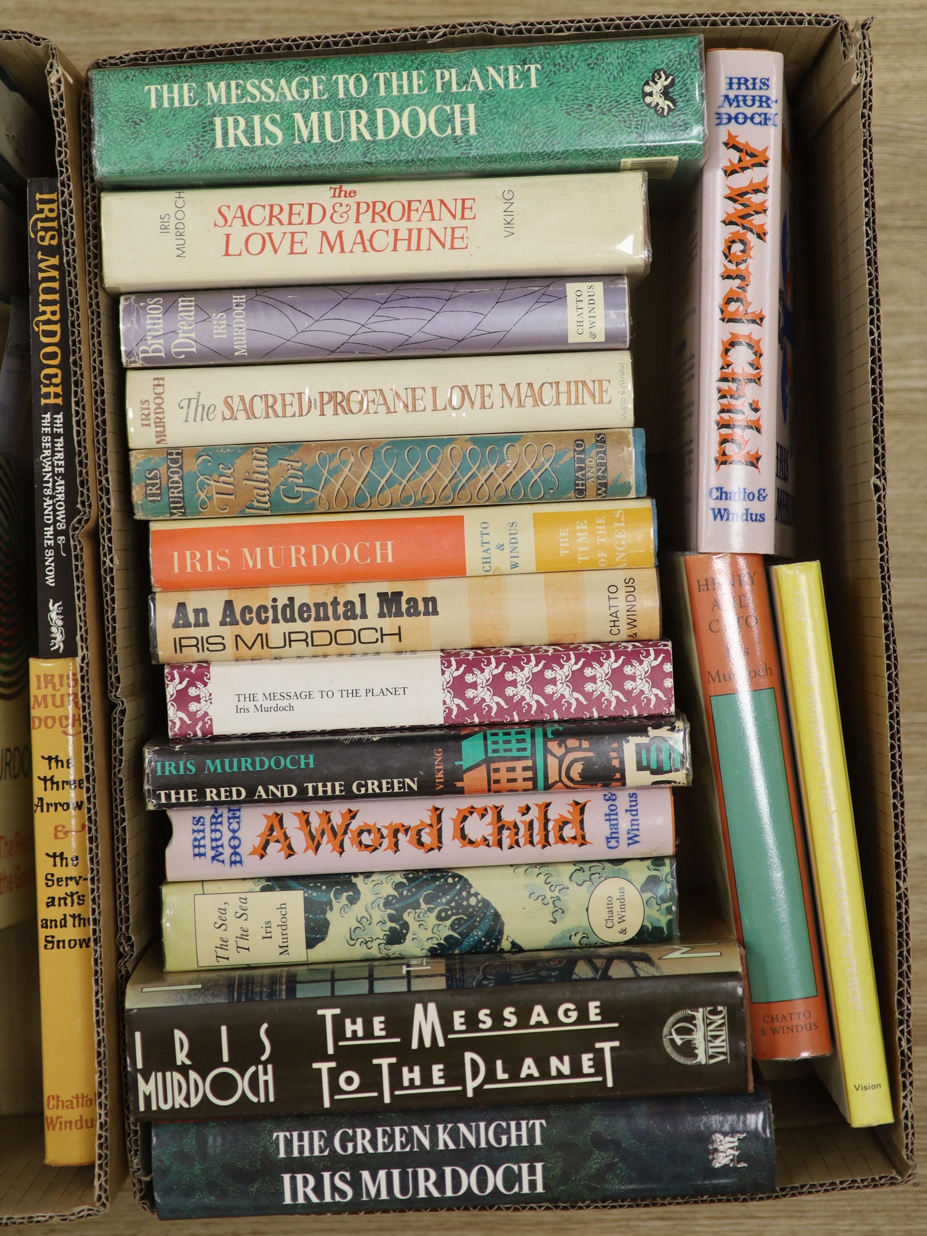 Murdoch, Iris. A selection (mostly novels) of First Editions